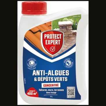 Anti algues et dépôts verts concentré 1 L