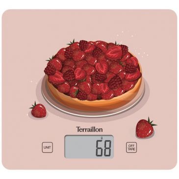 Balance de cuisine 3 kg - T1040 Dessert Tarte aux Fraises