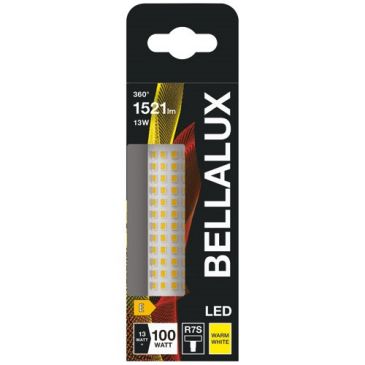 Bellalux led clair crayon r75 13w chaud 1521lm