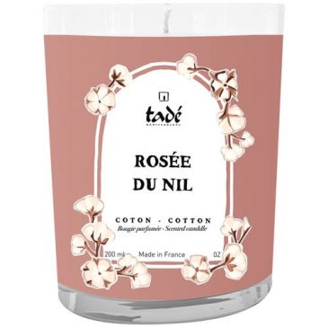 Bougie rosée du Nil coton 180 g 