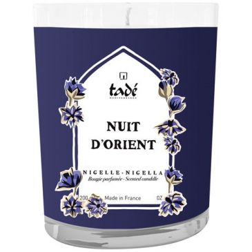 Bougie  nuit d'orient nigelle 180 g