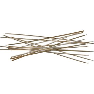 Lot de 100 brochettes 30 cm en bambou