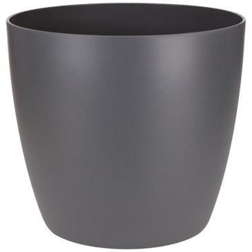 Cache-pot Brussels d.25cm anthracite