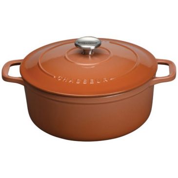 Cocotte en fonte ronde 24 cm Chestnut - Sublime