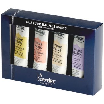 Coffret baume mains 30 ml x 4