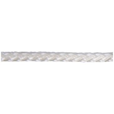 Corde polypro. tressée blanche Ø5mm bobine 100m