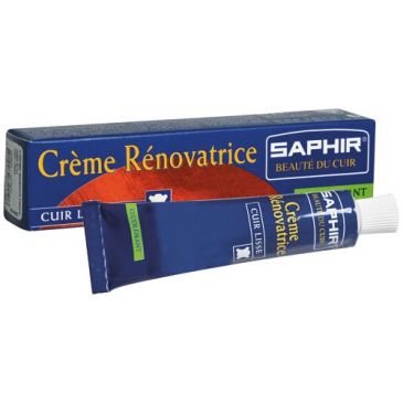 Crème rénovatrice cuir tube 25ml fuchsia Saphir