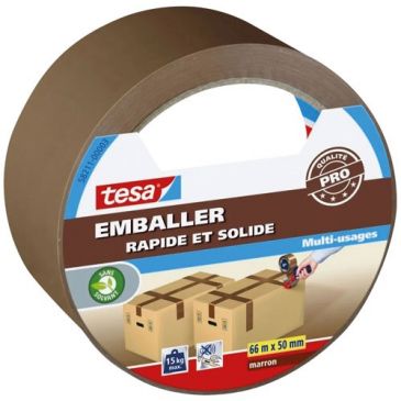 Emballer rapide et solide marron 66mx50mm