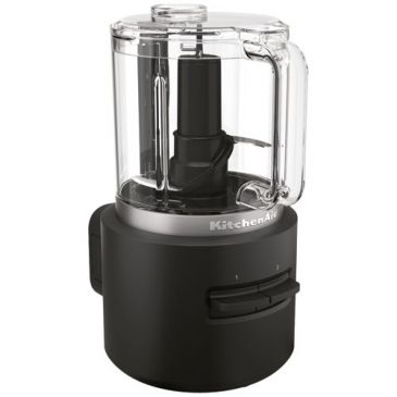 Hachoir sans fil avec batterie Noir Réglisse - KitchenAid Go - 5KFCR531BM