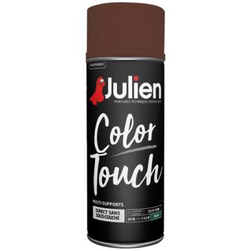 Bombe peinture Color Touch - 400 mL - brun châtaigne satin