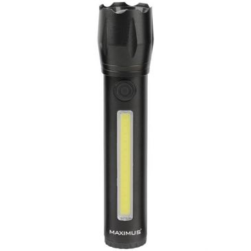 Lampe torche maximus rechargeable 3w 270l et105 lumens