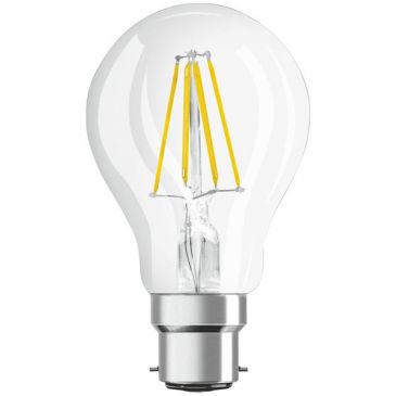 Led standard clair filament 7w b22 froid boite