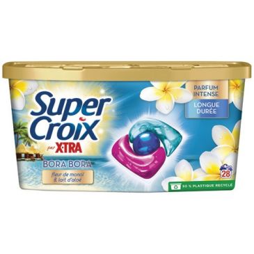 Lessive capsule Super Croix bora bora x 28