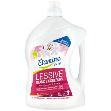 Lessive liquide fleur de cerisier jasmin 3 L 