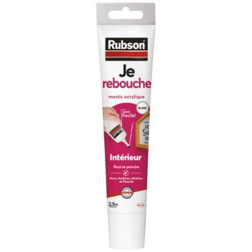 Mastic go je rebouche blanc tube 50 ml