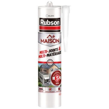 Mastic maison multi usages multi materiaux blanc 280 ml