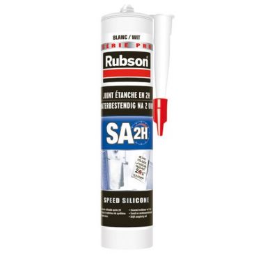 Joint d'étanchéité - Mastic SA2H sanitaire - cartouche - Blanc - 280 mL