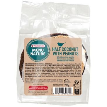 Menu nature demi noix de coco aux arachides 200 g