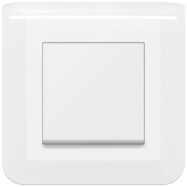 Mosaic interrupteur va/vient 10A blanc complet