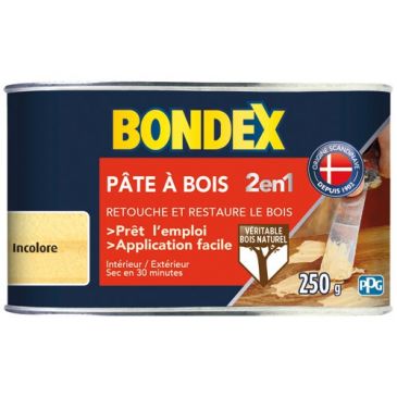 Pâte à bois naturel 250gr