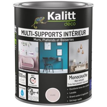 Peinture acrylique multi-supports mat 0.5 L lilas