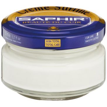 Pommadier pot 50ml blanc cassé Saphir