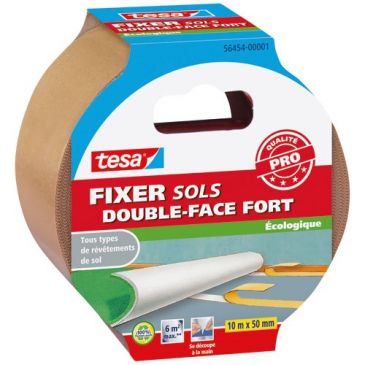 Premium écologo fixation sols double face Fort 10mx50mm