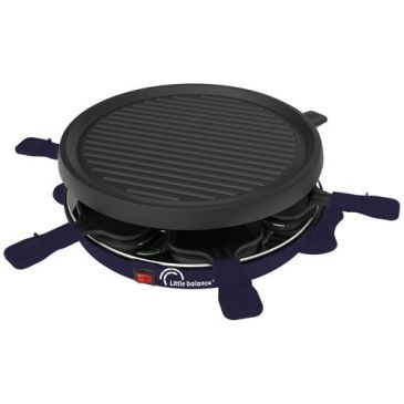 Raclette 6 personnes Bleu Nuit - Cheese & Fun - 8747