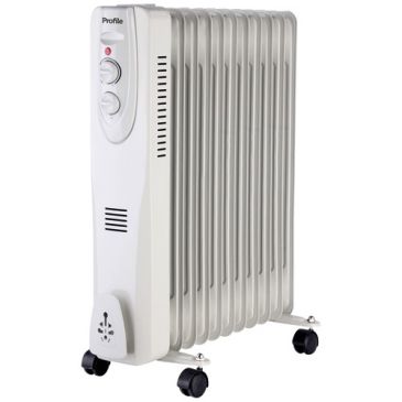 Radiateur chauffage bain d'huile Fogo 2500W 3 intensites