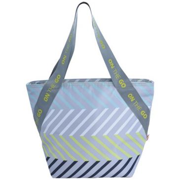 Sac isotherme Lunch Bag 3.7 L Turquoise Printing - Tote On The Go Fluor