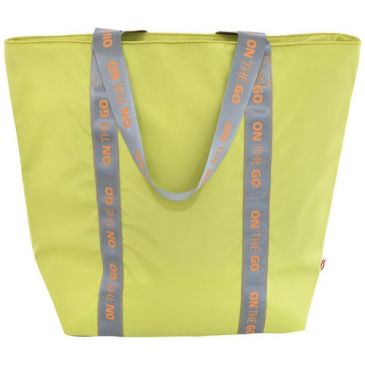 Sac shopping isotherme Lunch Bag 3,7 L Vert Citron - On The Go Fluor