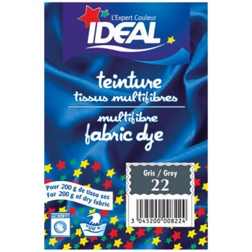 Teinture Idéal multifibres sachet 15g gris