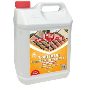 Traitement algicide prêt à verser 5 L