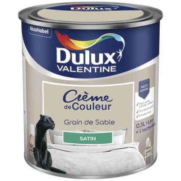 Valentine crème de couleur satin 0.5l grain de sable